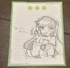 オリジナルキャラクターイラスト紙