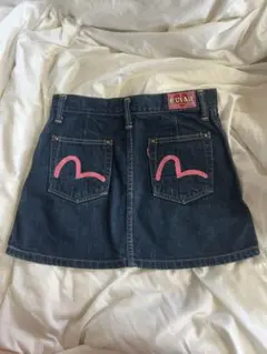 EVISU DONNA デニムミニスカート　ピンク　カモメ　平成　y2k 2025年最新】EVISU レディース ミニスカートの人気アイテム