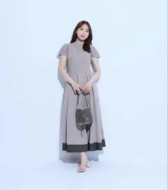 Mystrada バックリボンホールワンピ　ほぼ未使用