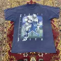 90s シングルステッチ 鬼フェード カウボーイズ エミットスミス フォトT