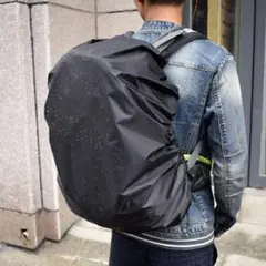 【新品未使用!】レインカバー Mサイズ ブラック