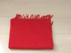 et VOUS エトヴォス マフラー 赤色