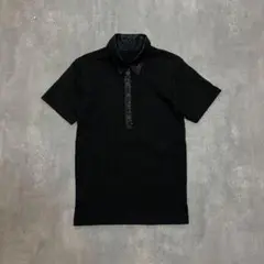 archive 00s ATELIER SAB men 半袖 リブ ポロシャツ