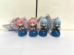 [新品]転生したらスライムだった件 プチっとのりマス キーホルダー 4個セット
