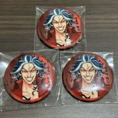 東京リベンジャーズ　マイキーマート　マットメタリック缶バッジ　柴大寿　3個