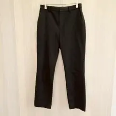 ユニクロ スラックス カジュアルパンツ ストレートパンツ ブラック Mサイズ