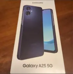 【新品未使用】Galaxy A25 5G SCG33 ブラック