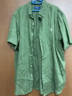 Polo Ralph Lauren 半袖シャツ XL オリーブグリーン