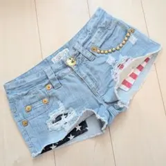 希少 GARULA ガルラ ダメージショートパンツ S おまけ付き 2025年最新】GARULA レディース ショートパンツ・ハーフパンツの