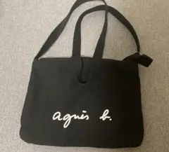 agnes b.　アニエスベー　ミニクロスボディバッグ　黒
