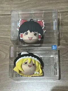 「ゆっくりしていってね!!!」立体ラバーマスコット 2個セット