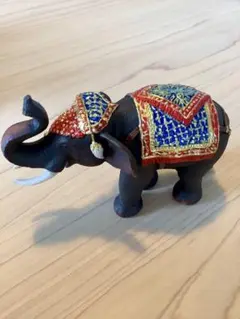 象のオブジェ 約12cm×6cm タイ土産