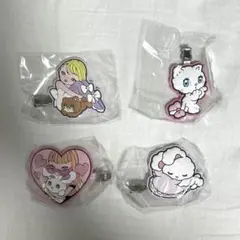 foxy illustrations カプセルヘアクリップ　ガチャガチャ