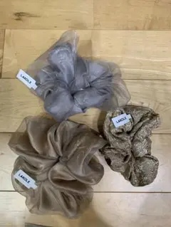 LAKOLE 今期シュシュ3点セット　新品タグ付き