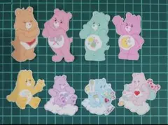 Carebears フレークシール 8種類×5 40枚セット☆