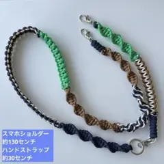 パラコード2wayスマホショルダー　ハンドストラップ