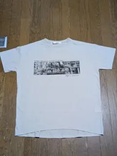RAY CASSIN グラフィック 半袖Tシャツ ベージュ