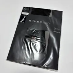 BURBERRY バーバリー タイツ ブラック M〜L 左足首ポイント柄