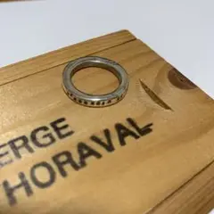 SERGE THORAVAL シルバーリング 10号 ✴︎未使用✴︎