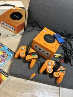 Nintendo GameCube オレンジ 本体 + ゲームソフト