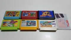 ファミコンソフト　アトム　ブービー　忍者くん　スーマリ　ペナントリーグ　黄金伝説