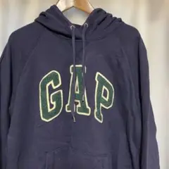 GAP ネイビー フード付きパーカー