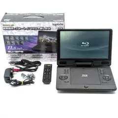 11.6インチ ポータブルブルーレイ/DVDプレーヤー SU-12PB Amazon | アグレクション 11.6インチ ポータブルブルーレイ