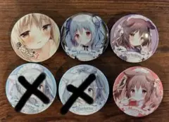 しらたま 缶バッジ しらたまオンリーショップ しらたまこ