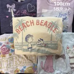 Tシャツ5枚セット　100cm