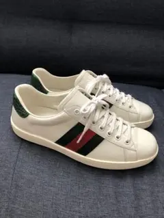 GUCCI グッチ シェリーライン クロコ スニーカー 6 25.5cm位