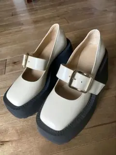 MM6 メリージェーン ウェッジヒール Maison Margiela