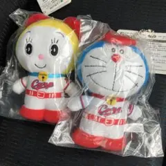 ドラえもん 広島東洋カープ ぬいぐるみ 2体セット