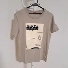 ★試着のみ　ベージュTシャツ