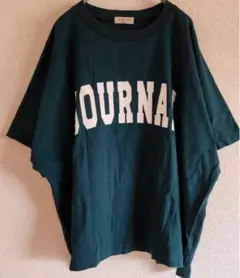 Samansa Mos2 ロゴプリントゆるTシャツ/大人カジュアル