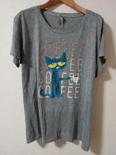 instant message 猫 COFFEE Tシャツ
