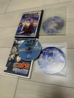 ジャンク アニメDVD3枚セット コナン アナ雪 ラプンツェル