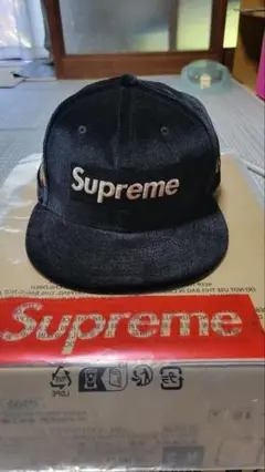 SUPREME×New Era キャップ 本日限りコメント頂ければ9999で対応