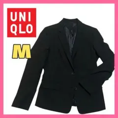 UNIQLO ストレッチテーラードジャケット ブラック M レディース　夏