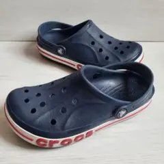 Crocs◆ネイビー サンダル 21cm