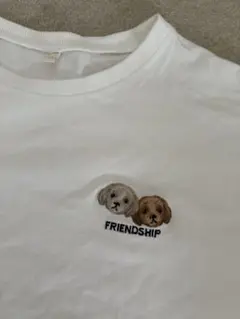 GU プードル付き　Tシャツ キッズLサイズ