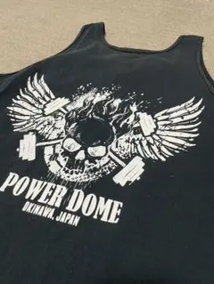 【入手困難】POWER DOME タンクトップ 沖縄 米軍基地 限定品