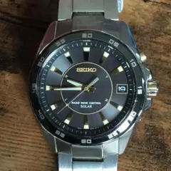 SEIKO 7B42-0AH0 TITANIUM 防水ソーラー メンズ 腕時計