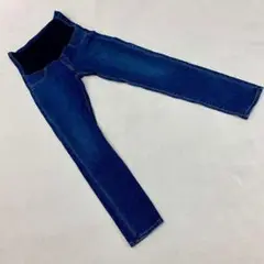 UNIQLO マタニティジーンズ スキニー インディゴ コットン混 Mサイズ