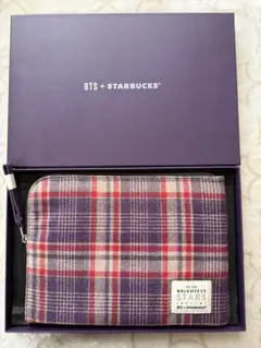BTS + Starbucks コラボ　ポーチ