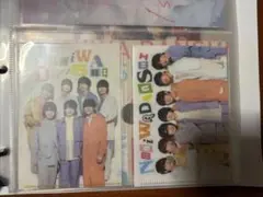 なにわ男子　ミニクリアファイル 2枚セット