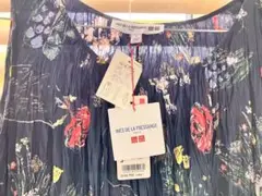 INES DE LA FRESSANGE 花柄プリーツワンピース