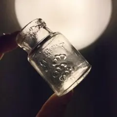 マツ染料 ガラス瓶 レトロ瓶 薬瓶 神薬