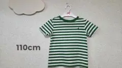 定価6,600 ラルフ・ローレンポロ刺繍入り ストライプTシャツ