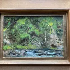 佐竹徳、【オリーブと海 牛窓】、豪華・希少・大判画集画、新品高級額・額装付 佐竹徳、【オリーブと海 牛窓】、豪華・希少・大判画集画、新品