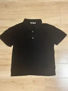 UNIQLO U 黒 ポロシャツ Lサイズ